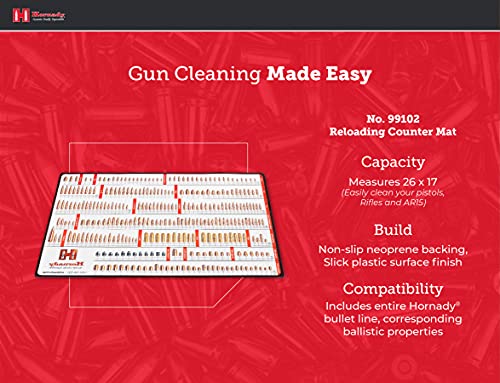 Hornady 99102 Reloading Counter Mat,Multi