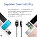 Sharllen 5 Pack 6 Feet MFi Certified Lightning Cable, Fast USB iPhone Charging Cable, Compatible with iPhone 12/11Pro/XS/Max/X/8/8P/7P/6/6P/iPad, Nylon Braided Data Wire, Black
