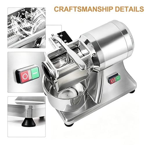 Rallador eléctrico de queso 550W 2800 RPM comercial miniatura 3
