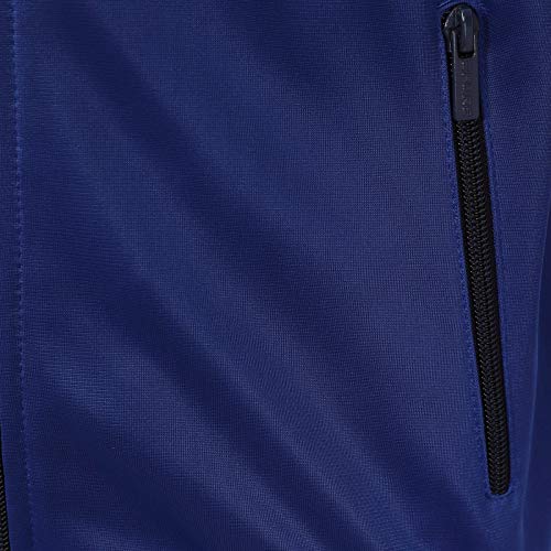 Tottenham Hotspur FC Official Boys Retro Track Top Jacket Navy Royal 12-13 Years3