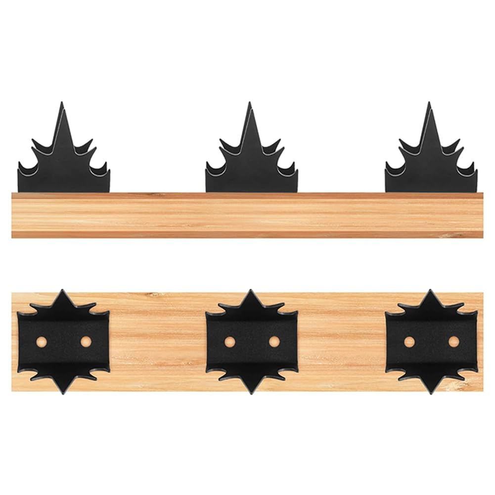 Puntas de Pared de Valla Puntas de Cerca de Seguridad Puntas de Pared de Valla Anti-Intrusión Dispositivo de Disuasión de Valla Anti-Escalada