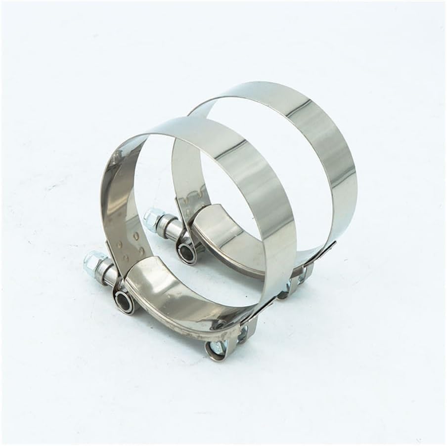2 abrazaderas de manguera turbo de acero inoxidable 304 con perno en T SilconeT abrazadera de tubo de manguera T (color: 60 68 mm 2 piezas) (color: 73 81 mm 2 piezas) (color: 54 62 mm, 2 unidades)