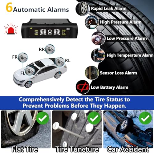 Turnsun TPMS-01 Tire Pressure Monitoring System Wireless Tpms Tire Pressure Monitor System thumb #8