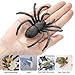 THINKBAY 6PCS Spiders Figurines Animal Toys, Prank Toy for Kids, Safari Animal Toys for Toddlers, Educational Preschool Toy Birthday Gift for Boys Girls, and Kids