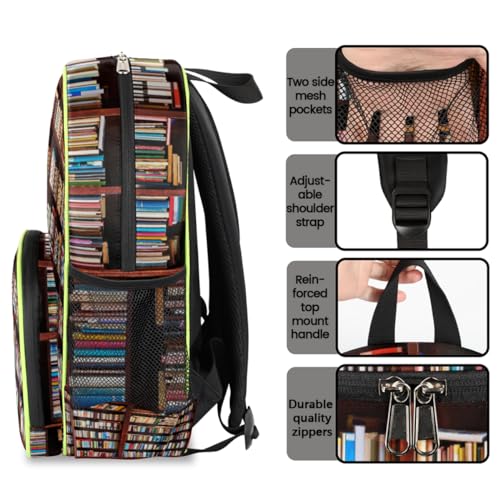 Sac à dos vintage enfants pour les sorties à la bibliothèque