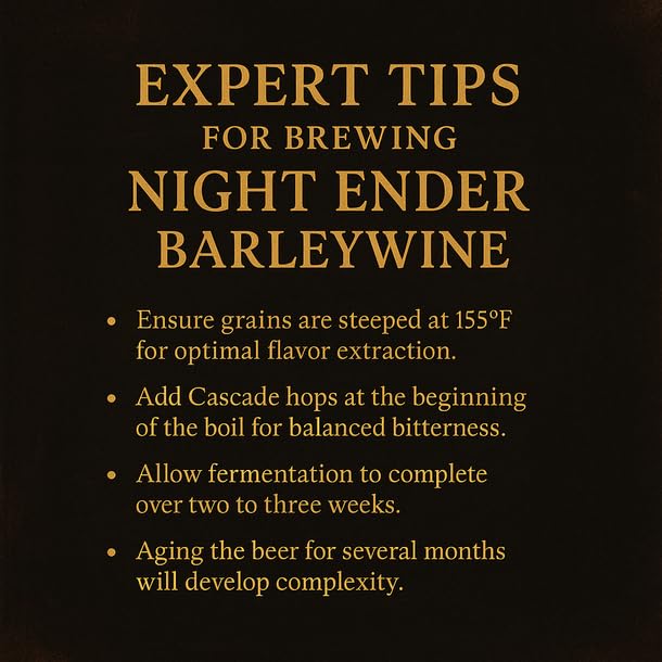 Label Peelers Night Ender Barleywine Beer Kit