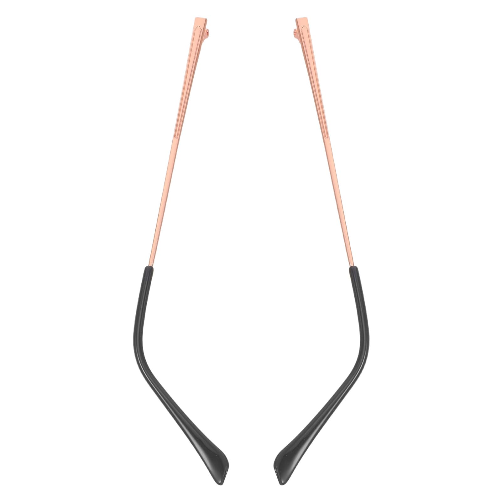 HOODANCOS 1 Pair Metal Glasses Temple Replacement Universal Fit Eyeglass Legs for Repair