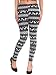 Womens Multi-Style Nordic Snow Flake Reindeer Knitted Tights Leggings (10#)