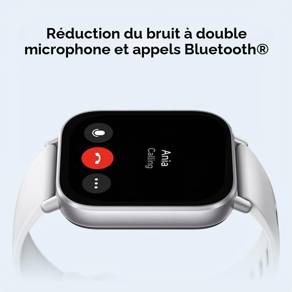 Xiaomi Redmi Watch 5 Active Midnight Black | Smartwatch | Écran LCD de 2", Longue durée de Vie, appels Bluetooth, réduction du Bruit, Suivi de santé, étanchéité 5 ATM, autonomie de la Batterie de 18