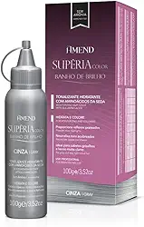 Amend Banho De Brilho Tonalizante Supéria Color Cinza 100 G