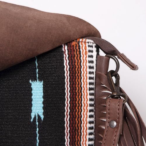 American Darling Cross Body Saddle Blanket Genuine Leather Western Women Bag Handbag Purse | Crossbody for Cute4
