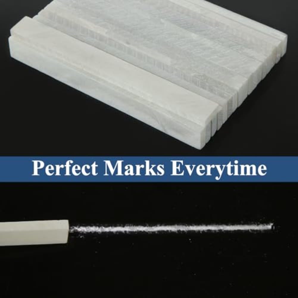 Professionelle Speckstein-Bleistifte, flaches Design, präzise Markierung auf Stahl-Eisenfliesen, Schweißen und Schneiden, 54 Stück