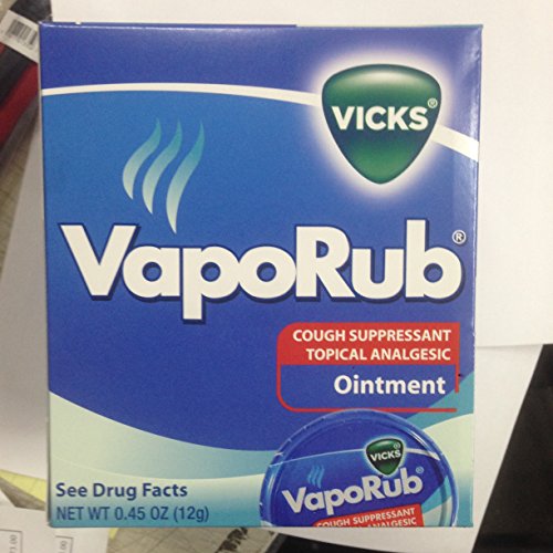 Vicks Vaporub Travel Tin 0.45oz 24 in A Box