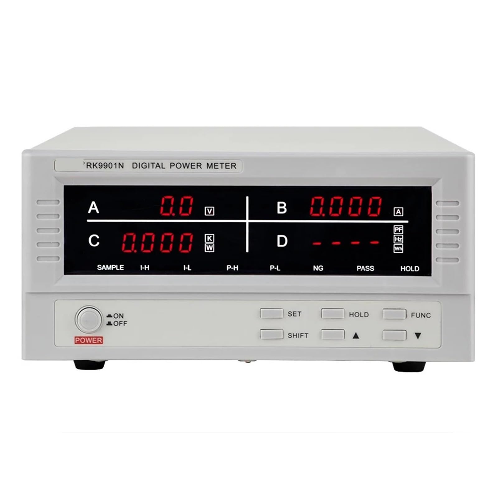 Compteur de Puissance numérique CA RK9901N 600 V 20 A 12 KW Wattmètre numérique Compteur d'énergie