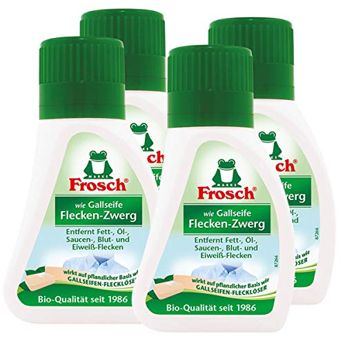 Preisvergleich Produktbild 4x Frosch wie Gallseife Fleck-Entferner 75 ml - Vegan