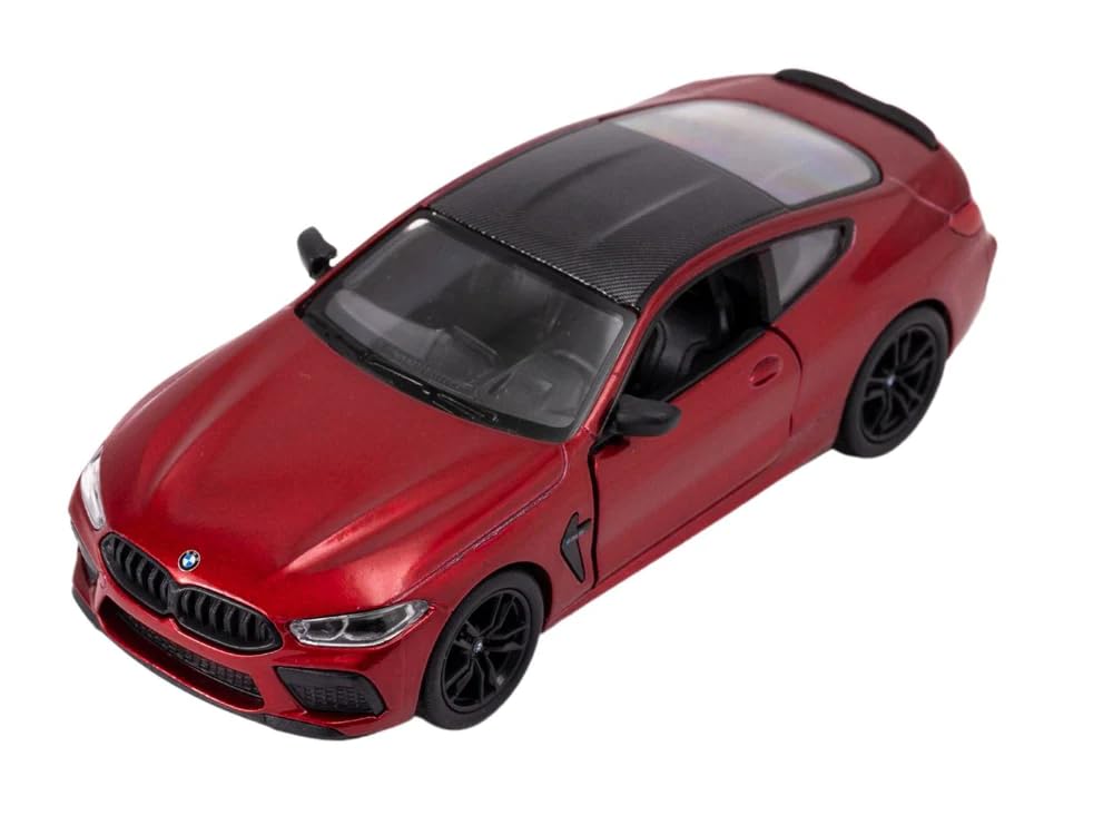 Easy Toys Model Car BMW M8 Competition Coupe 1:36 Scale Red Car Toy with Opening Doors