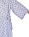 Japanese Casual Kimono Traditional Easy Wearing Cotton Yukata Robe for Men with Belt and tabi Socks(007,L)