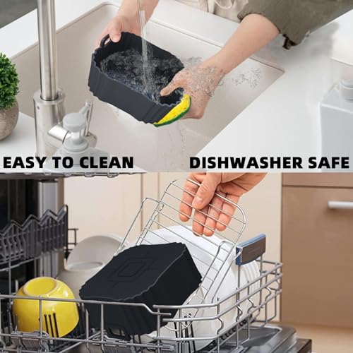 Image of 2 Pack Silicone Air Fryer Liners for CHEFMAN 2 Qt, Square Reusable Non-Stick Liners for COSORI 2.1 Quart, Instant Pot Vortex 2QT Mini Air Fryer, Easy Clean & Dishwasher Safe