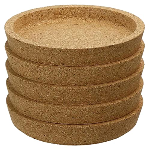 5X porta-copos de cortiça resistente tapete de café decoração de mesa