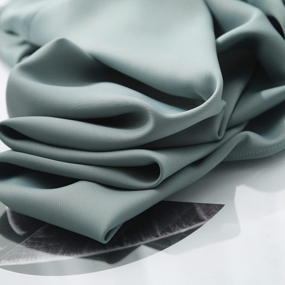 OZEO Rock Damen,Damen-Satin Midi-Faltenröcke Hellgrün Hohe Taille Hüftwickelrock Seitlicher Reißverschluss Elegante A-Linie Swing Geraffte Overknee Lange Röcke Für Mädchen Damen, Xs