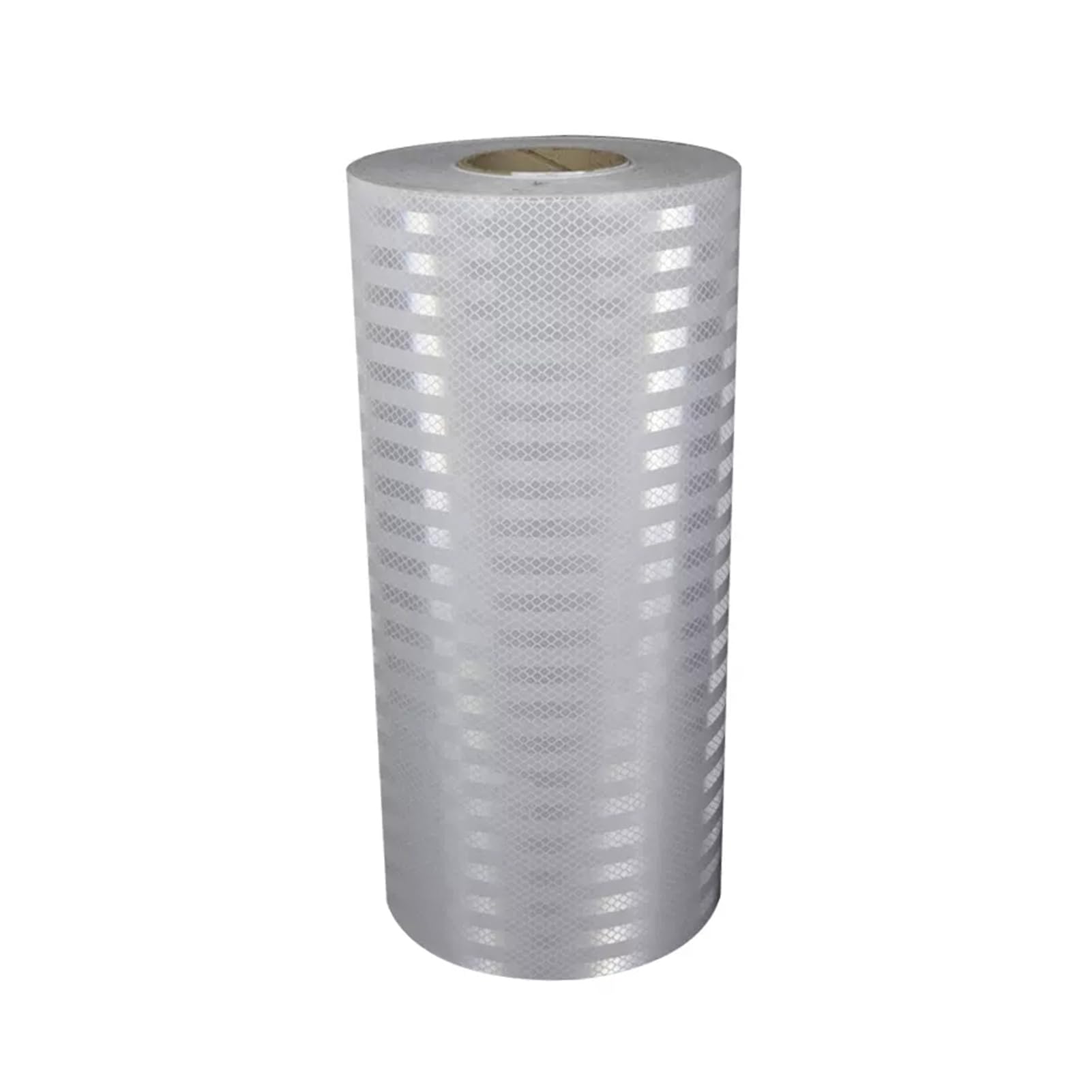 Ruban réfléchissant fluorescent Ruban d'avertissement réfléchissant auto-adhésif haute visibilité 40 cm x 45 m multicolore(White)