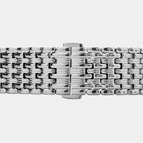 Bracelet de montre de remplacement en acier argent 22mm pour remplacer un bracelet usé