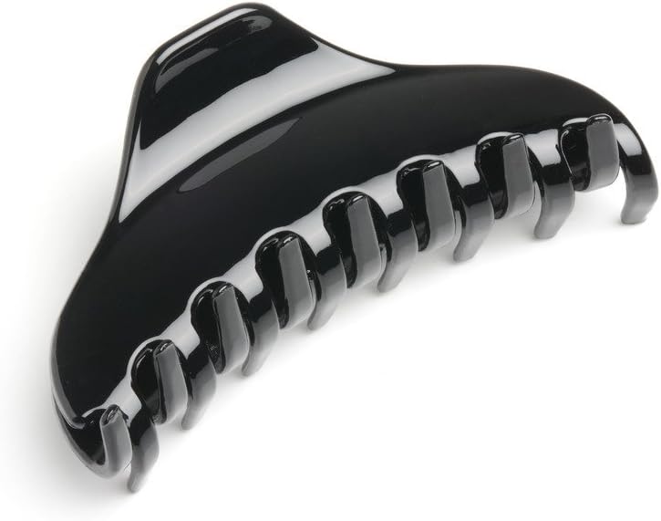Helen Accessories - Basic Essential Medium France Hair Claw (Black) - France Collection