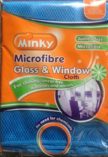 MinkyMicrofibre Glass and Window cloth-one pack