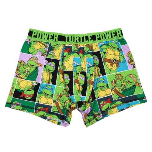 Bioworld Teenage Mutant Ninja Turtles Character Prints Men's 3-Pack Boxer Briefs3
