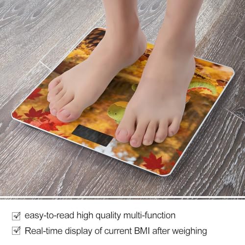 Báscula de baño digital de vidrio templado 400lb miniatura 5