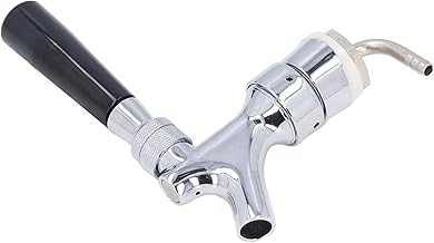 Stainless Steel Beer Tap Tower Accessory Faucet Assemble Stainless Steel Faucet Beer Tower Faucet Beer Tap Part Beer Tap Faucet Kitchen Fauceet with for Kegs Kegging