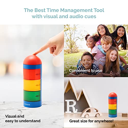 Kadams Visual Timer for Kids with Audio Alarm Time Management Tool