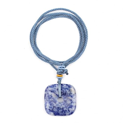 Lumisoul 30mm �X�N�G�A �h�[�i�c�y���_���g �V�R�N���X�^�� ���m�E ��� �t���b�g ����� �l�b�N���X �D�R�t�� DIY�W���G���[����p, 3*3 CM, ����, ��΂Ȃ�