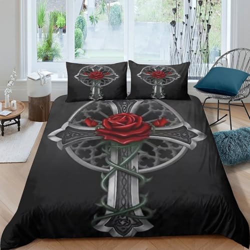 Parure de lit microfibre super douce motif luxueux veines d'or 220x240