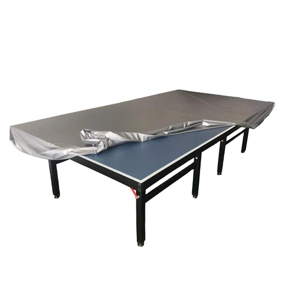 Funda Protectora para Mesa de Ping-Pong, Interior Exterior Impermeable Anti-UV Protección Cubierta de Tenis de Mesa