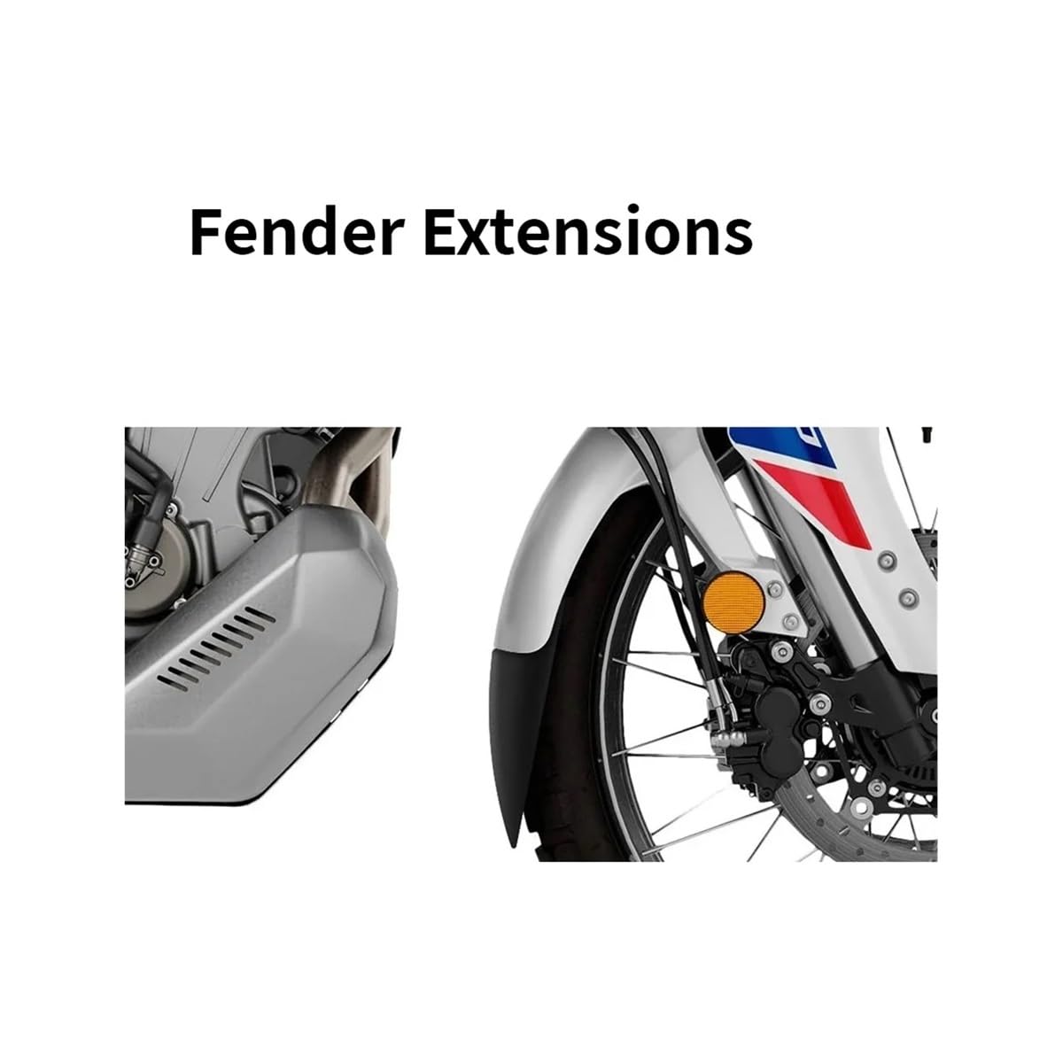 Parafango motocicletta Accessori moto Estensione estensione parafango parafango anteriore per Tuareg 660 Tuareg660