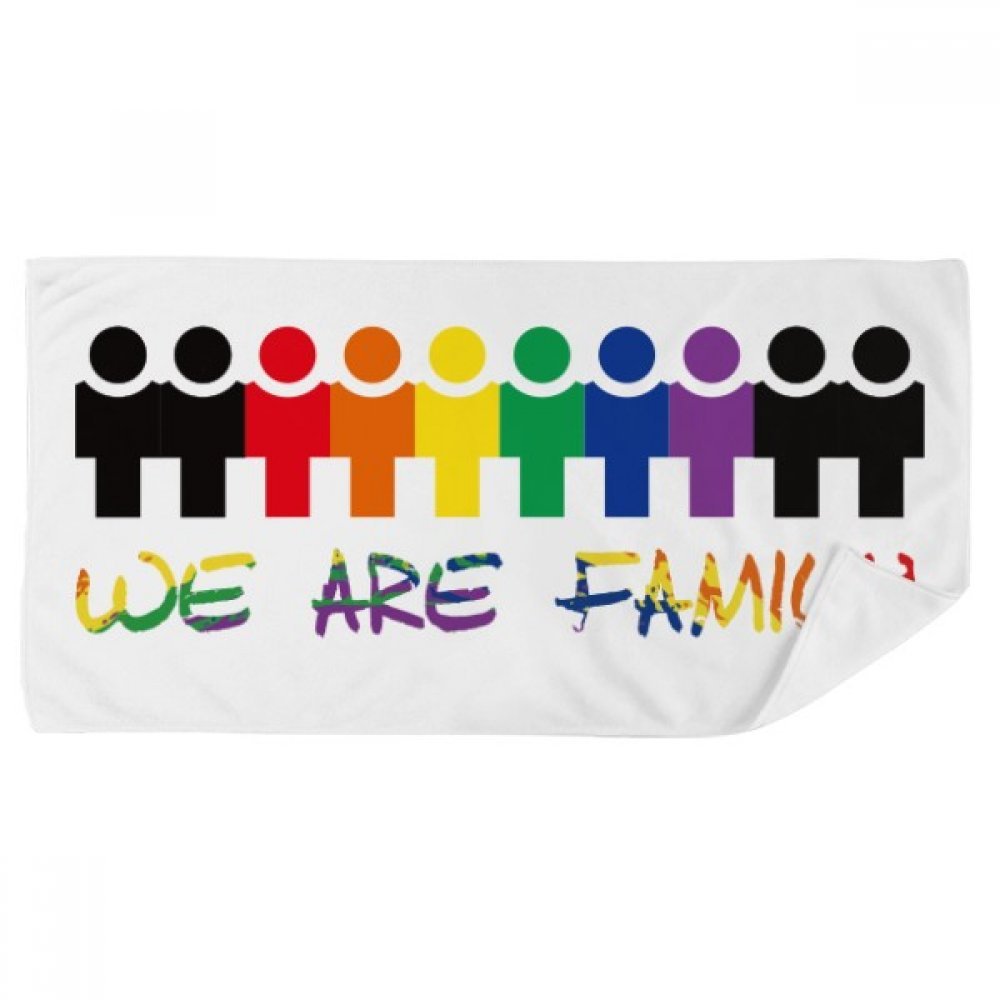 Serviette de bain LGBT compacte pour éliminer l'humidité en douceur