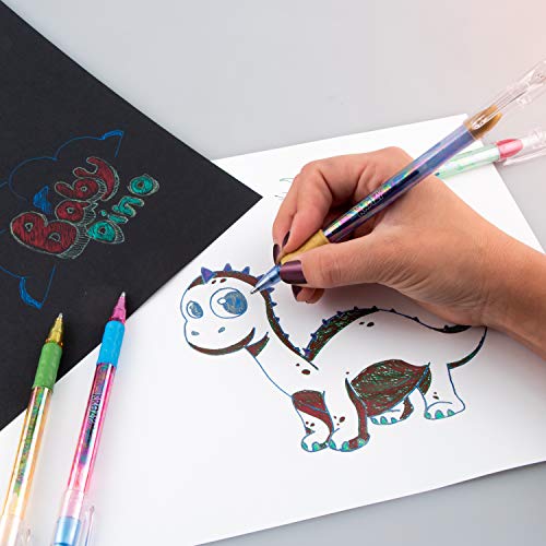 Pentel Krazy Pop Bolígrafo Gel Iridiscente 12 Unidades miniatura 7