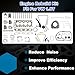 1.8 Engine Cylinder Head Gasket Set Timing Chain Kit Pistons(23mm)& Rings Fit for Audi A3 A4 A5 S5 VW 1.8T 2.0T CDAA CDHA CDAB CDHB 06K109469N 06H109509Q