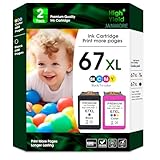 67XL Printer Ink Cartridge...