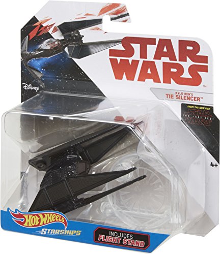 Hot Wheels Star Wars Kylo Ren's TIE Silencer vehículo miniatura 3