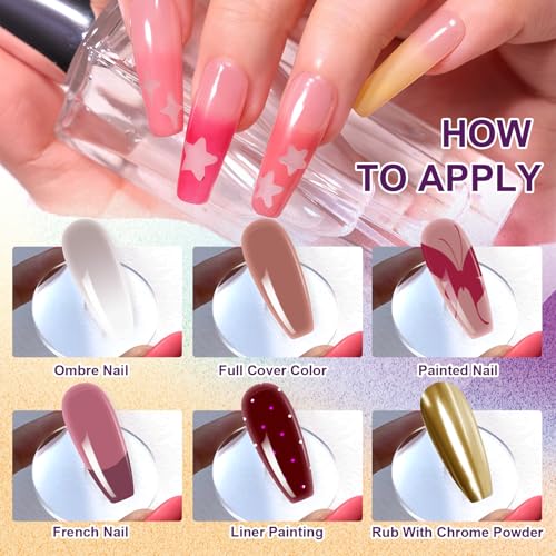 Set de Gel para Uñas Gradient con 16 Colores Brillantes miniatura 3