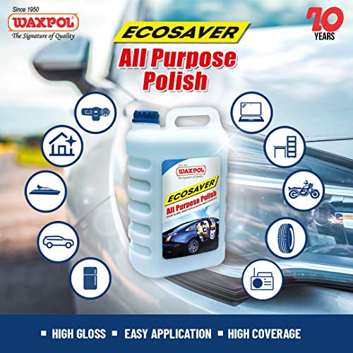 Waxpol Ecosaver All Purpose Polish 5L For All Surfaces Car, Bike
