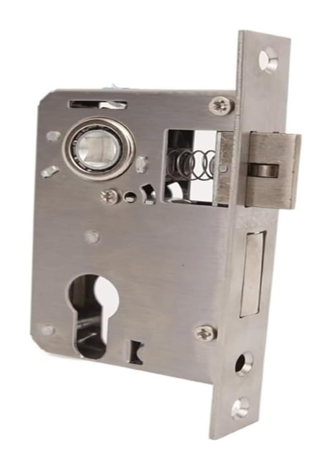 Mortice Locks Sashlocks, Mortise Lock Interior Door Body, Stainless Steel, Silent Bearing, for 29mm Cylinder