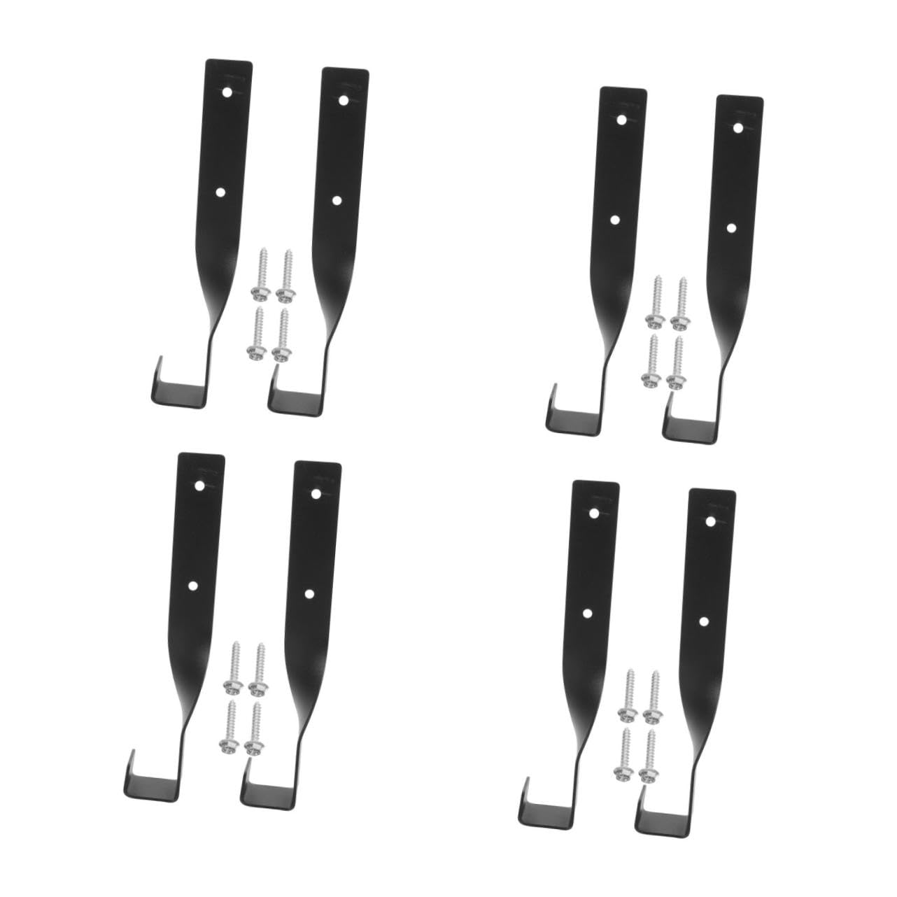 Hemobllo 4 Set di Ganci da Parete per Motosega Ganci da Parete per Motosega Ganci per Cacciavite Elettrico Ganci in per Porta Supporto da Parete per Motosega