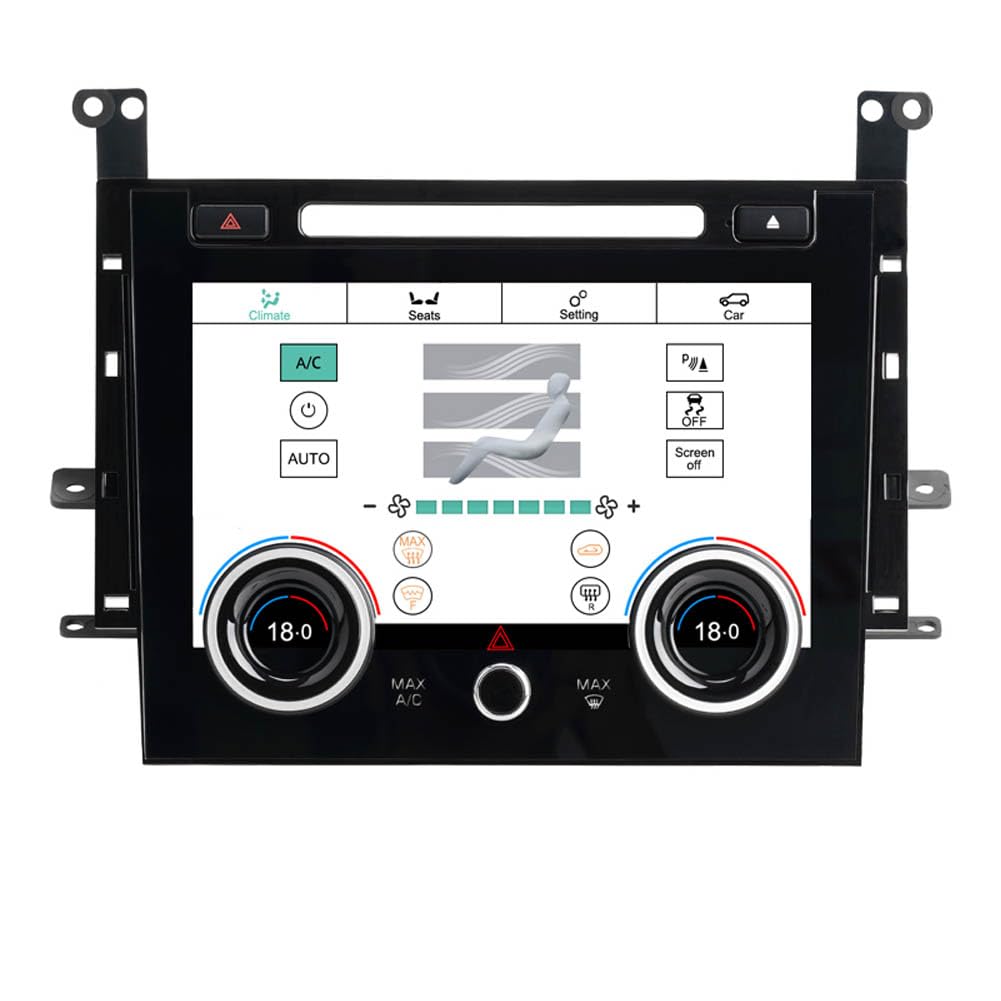 Autosion 9 inch Air Condition Panel 3D Touch Screen For Land Rover Range Rover Sport L494 2013-2017 AC Climate Control Android Original Car Functions