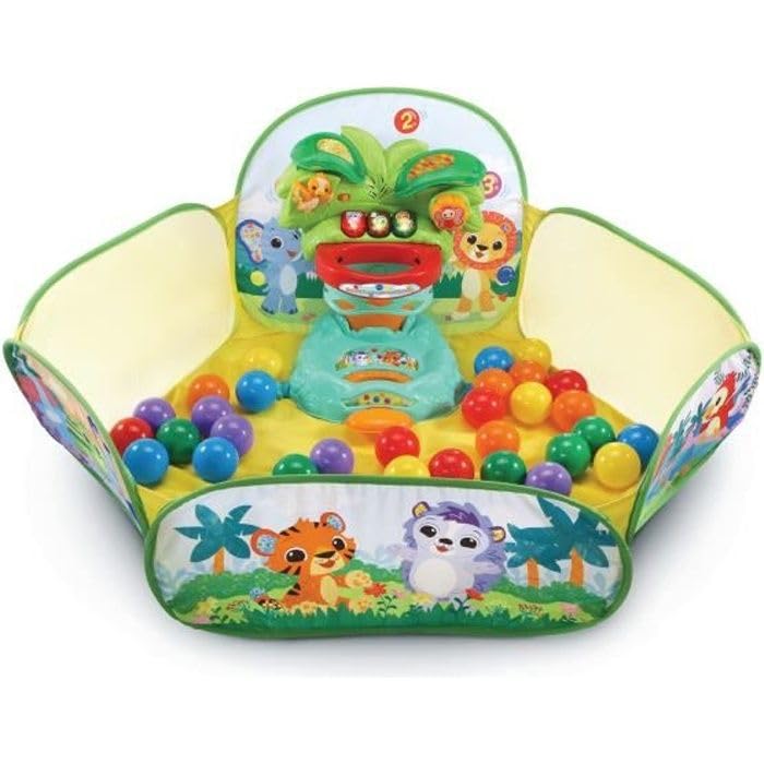 Piscine à balles interactive VTech idéale pour amuser bébé dans le salon de 9 mois à 3 ans