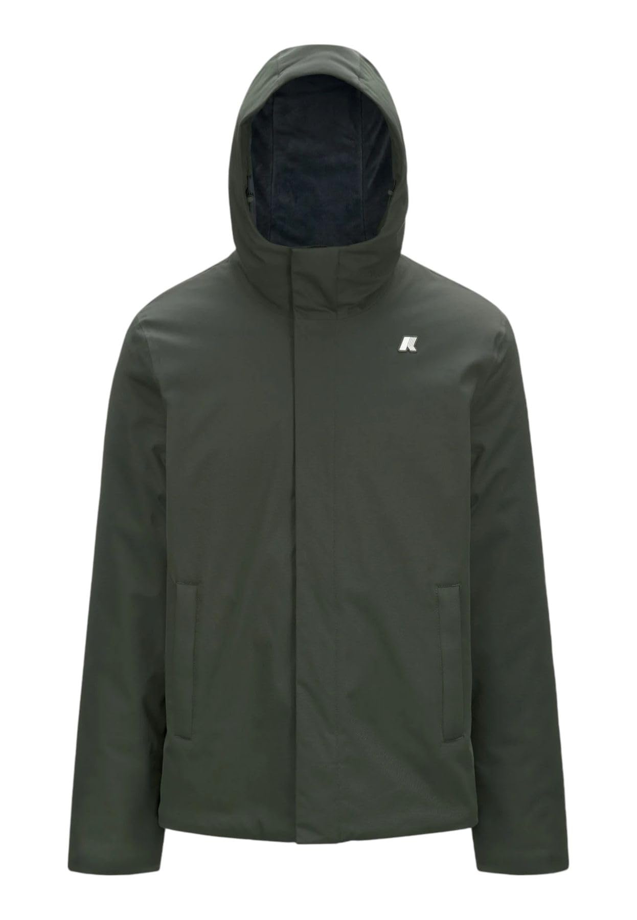 K-Way Giacca Invernale da Uomo Marchio, Modello Jacko Twill Marmotta K8133DW, Realizzato in Sintetico.