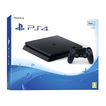 Sony PlayStation 4 Slim 500GB Jet Black