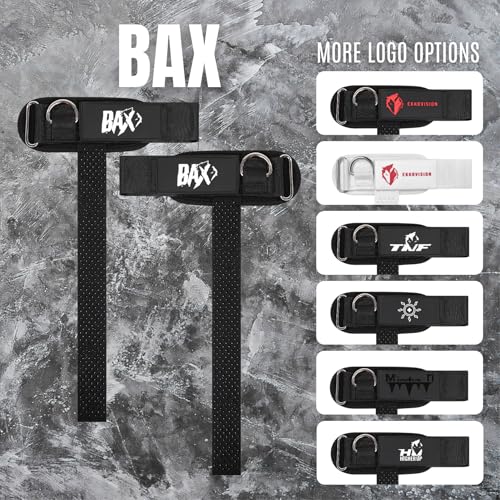 Image of Ekkovision EKKO Weight Lifting Straps With Cuffed D Ring, Wrist Support for Men, Heavy Duty Thick Comfortable Lifting Straps, Secure Fit, Enhanced Grip, Straps for Weightlifting & Gym Training